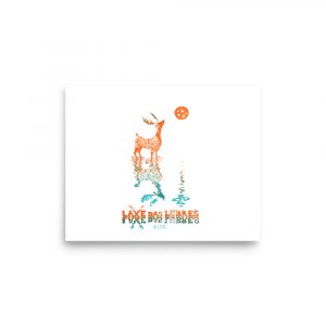 Laxe das Lebres - Póster Papel Xaponés