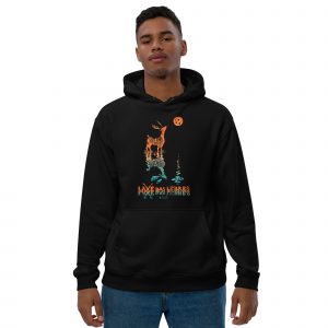 Laxe das Lebres - Sudadera Ecolóxica Premium