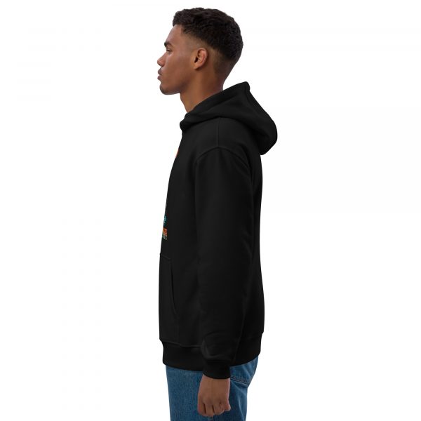 Laxe das Lebres - Sudadera Ecolóxica Premium - Imaxe 4