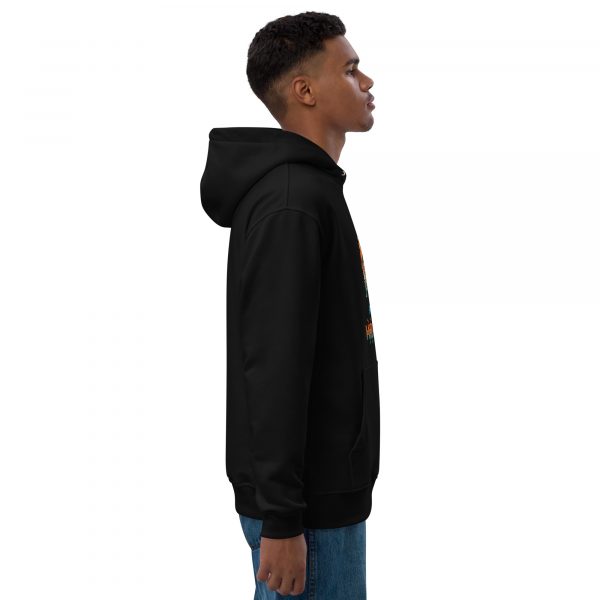 Laxe das Lebres - Sudadera Ecolóxica Premium - Imaxe 5