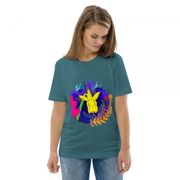 Narcissus Cyclamineus - Camiseta Premium - Imaxe 59