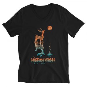 Laxe das Lebres - Camiseta Unisex (Pescozo V) Premium