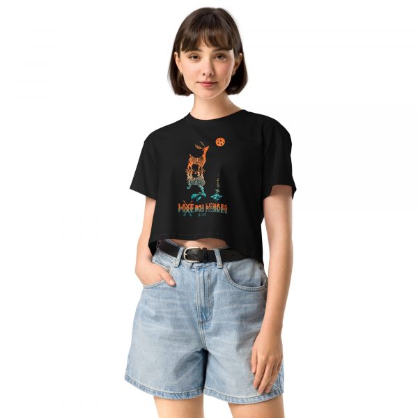 Laxe das Lebres - Crop Top Premium - Imaxe 3