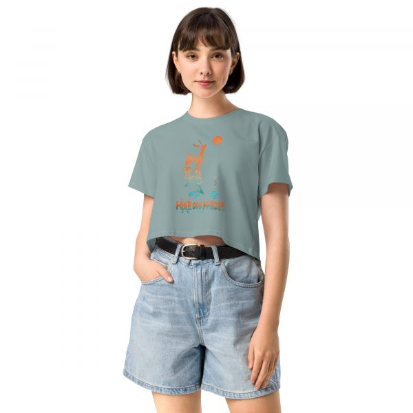 Laxe das Lebres - Crop Top Premium - Imaxe 4