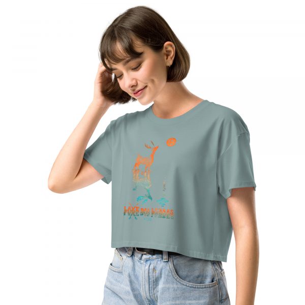Laxe das Lebres - Crop Top Premium - Imaxe 5