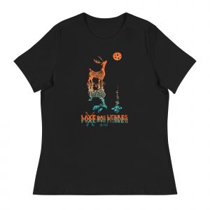 Laxe das Rodas - Camiseta Solta Clásica (muller)